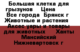 Большая клетка для грызунов  › Цена ­ 500 - Все города, Брянск г. Животные и растения » Аксесcуары и товары для животных   . Ханты-Мансийский,Нижневартовск г.